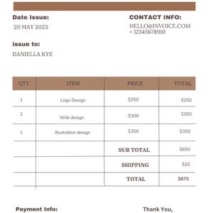 Invoice Template