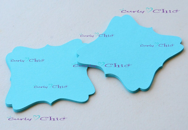 Square Bracket die cuts Paper Labels Cardstock Bracket tags 13 Square Bracket IV Tags Size 2.50 Paper tags Custom die cuts