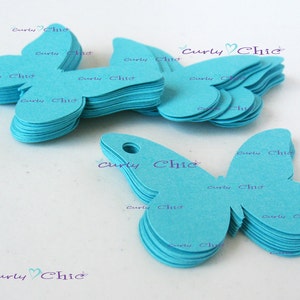 Etiqueta de mariposa de 2.50" - Etiquetas de mariposas para bodas - Decoración para baby shower - Recuerdos de quinceañera - Etiquetas de recuerdo de cumpleaños - Letreros decorativos para fiestas de cumpleaños