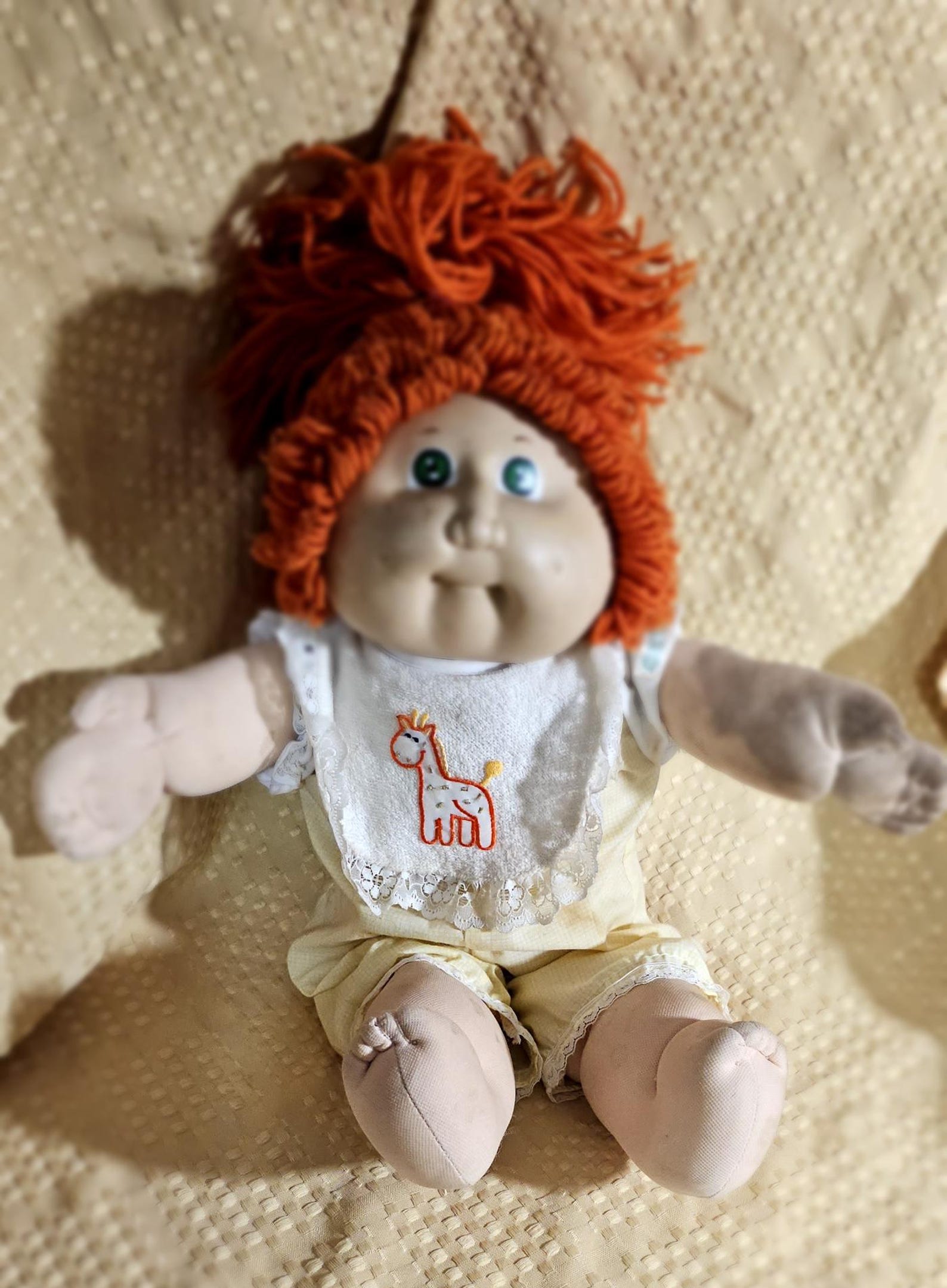 First Edition Vintage Cabbage Patch Kid Red Hair Green Eyes - Etsy