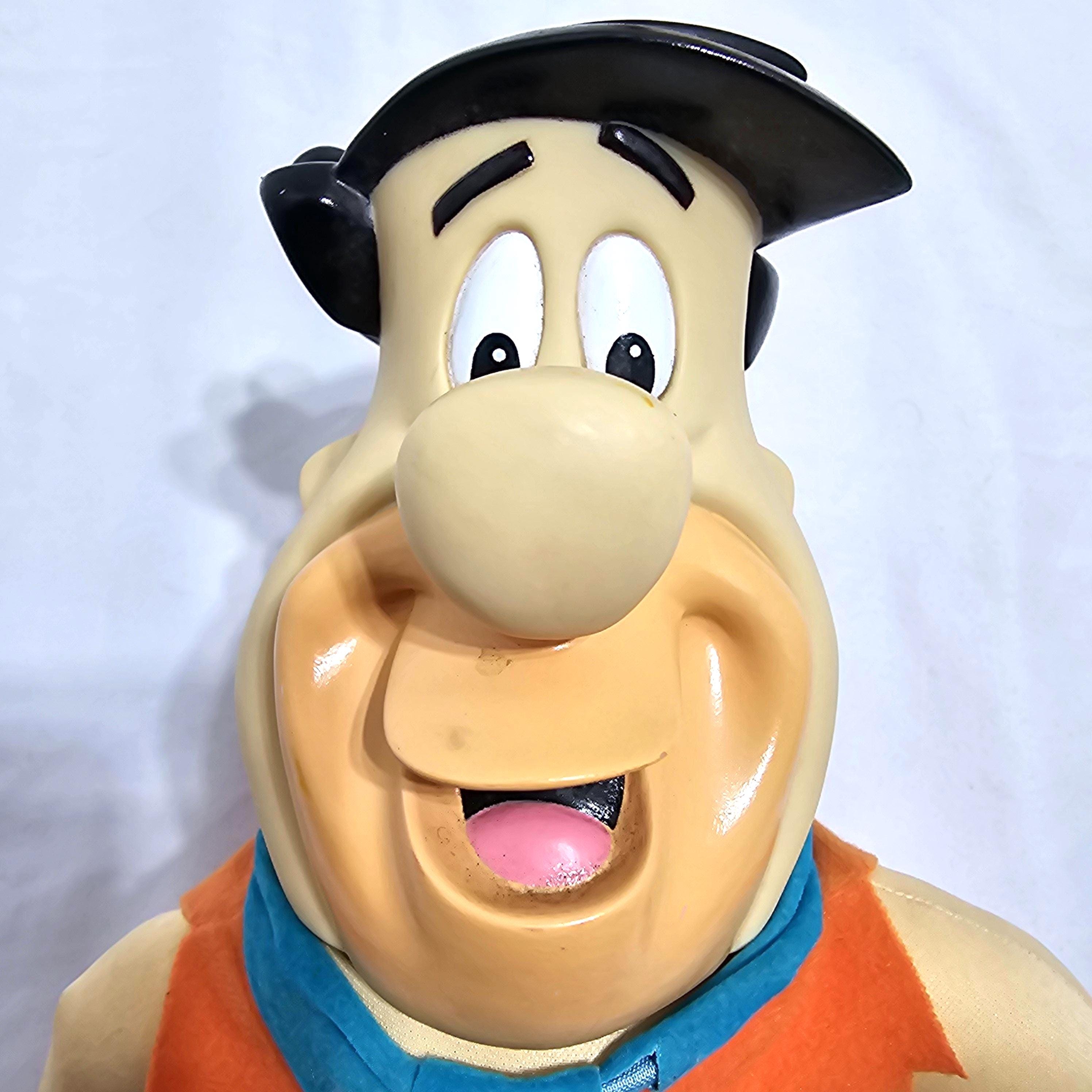 Vintage Flintstones Plush Dolls – Fred Flintstone & Barney Rubble