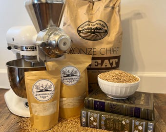 Fresh Milled RED WINTER Whole Wheat Flour Sample – Nutritious & Flavorful for Artisan Baking