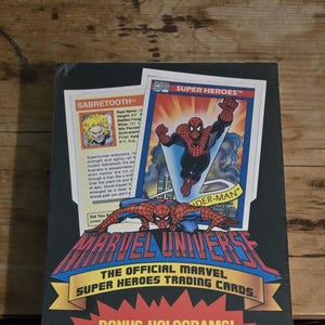 1990 Impel Marvel Universe Series 1 Cards CAIXA SELADA Vintage 36 Pacotes Stan Lee Spiderman