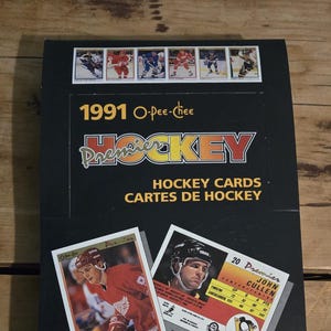1990/91 O-Pee-Chee Premier NHL Hockey Wax Box - 36 Sealed Packs **KEY** Rookies