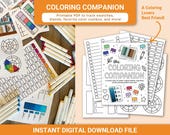Coloring Companion: Track Swatches, color palettes, and more (Digital Download)