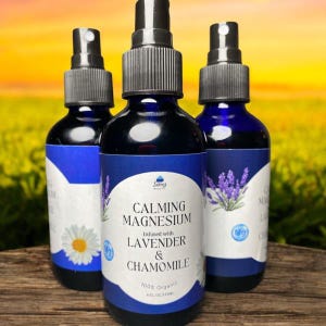 Calming Magnesium Spray Infused w/Lavender & Chamomile
