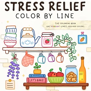 Coco Wyo Erwachsene & Jugendliche Malbuch Sofort Download 8 Seiten Stress Relief Vivi Tinta