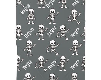 Copertina per neonati Dancing Bones, decorazione sportiva per cameretta, regalo per neonati, regalo per baby shower, morbida fascia per neonati