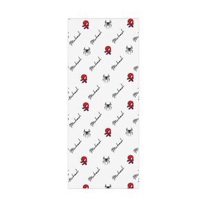 Spider Superhero Personalized Gift Wrap Paper for Kids, Birthday Present Wrap, Children's Party Supplies, Customizable Gift Wrap image 7
