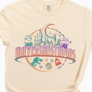 Comfort Colors Universal Studios Retro Theme Park Shirt