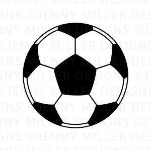 Soccer Ball SVG, Cricut, Silhouette, Soccer, Team, SVG, DXF, png, jpg, eps, Cut File, Clip art, Instant Download