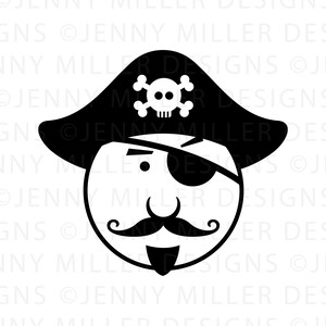 Piraten SVG, Cricut, Silhouette, Pirat, SVG, DXF, png, jpg, eps, ausgeschnittene Datei, Clip art, Instant Download