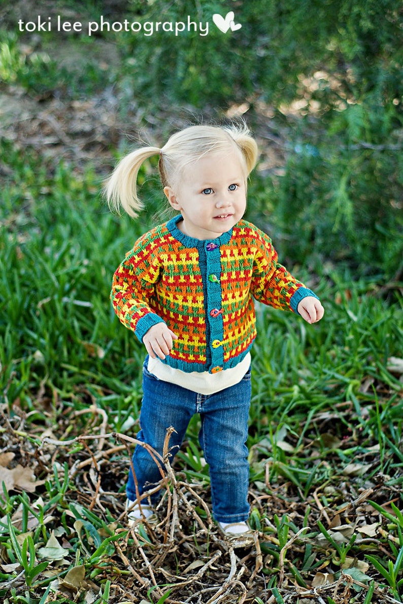 Hand Knit Baby Sweater Unisex Childrens Clothing Etsy