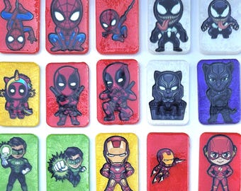 Comic Book Superhero Xray Marker Set (Handmade)