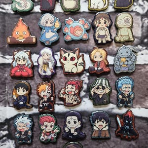 Anime Rotating Retractable Badge Reel with Alligator Clip and Pin