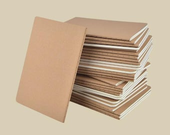 Hors-texte | Cahiers A5 A6 vierges ou lignés pour journal | Couverture souple kraft