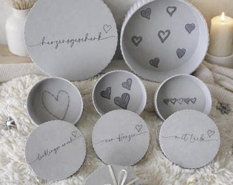 Heart Gift Box 3D Print Files German | 18 pcs Designs (Digital Download)