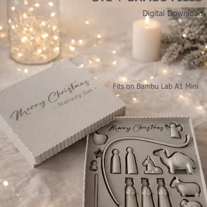 Caja de Nacimiento STL + Archivos BAMBU – Apto para A1 Mini (Descarga digital) - Las figuras se venden por separado