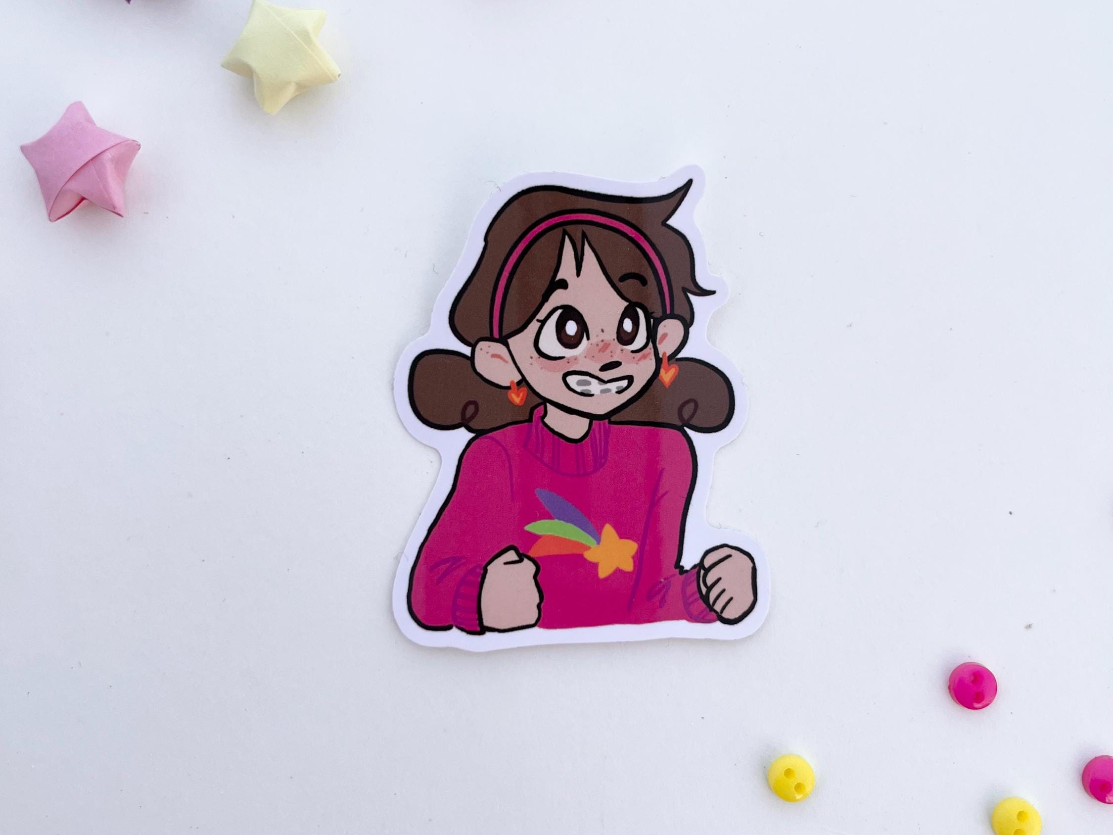 Mabel Gravity Falls Vinyl Sticker