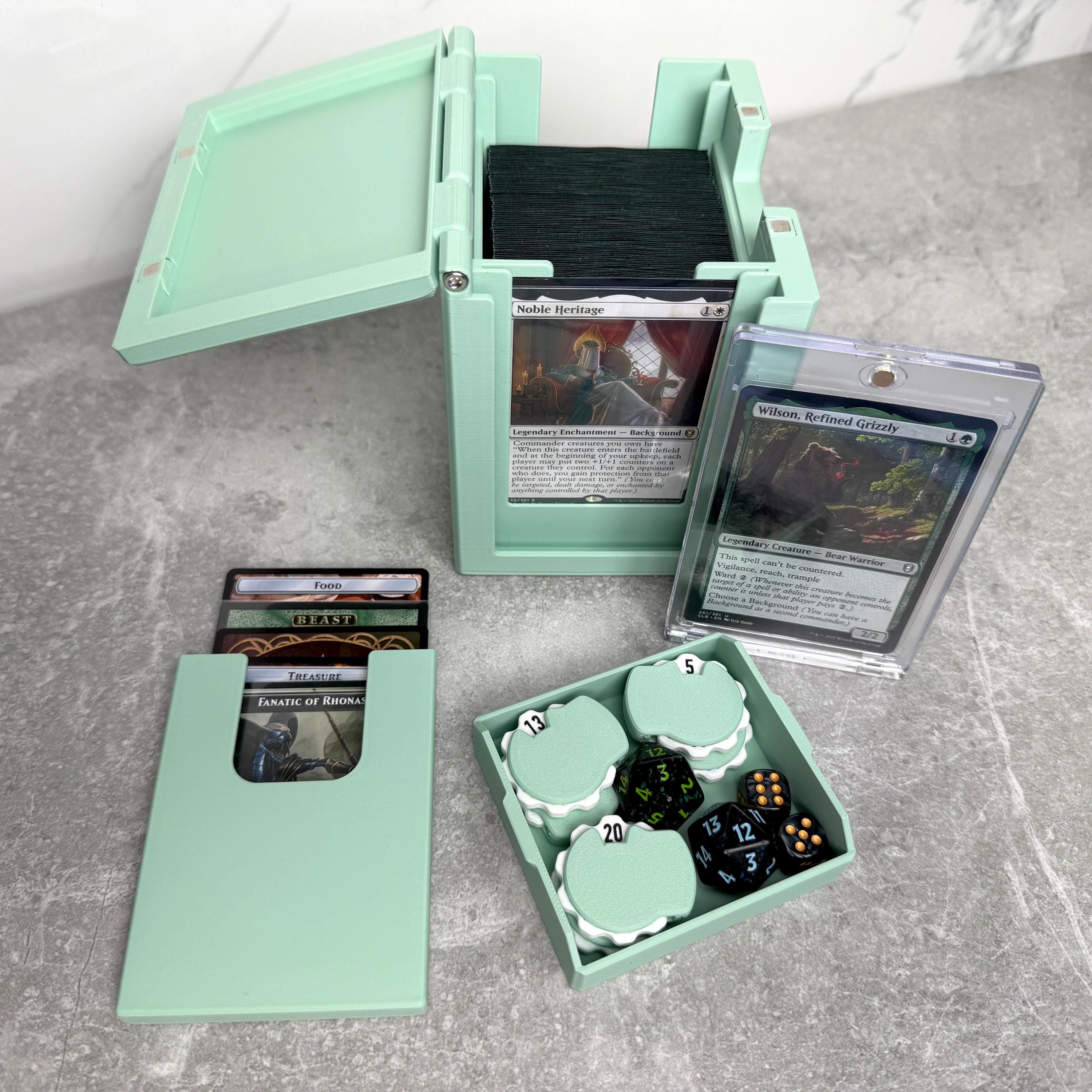 Mtg deck box commander display - Etsy 日本