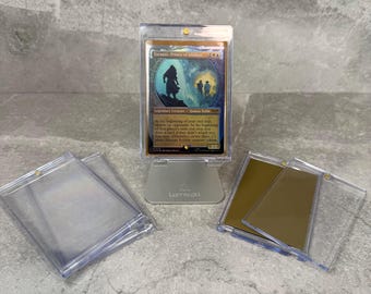 Sleeved Card Magnetic Acrylic Display Case - TCG, Magic the Gathering, Pokemon, Riftbound