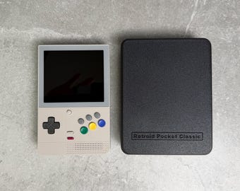 Retroid Pocket Classic Magnetic Case (with SD card push-click slots and a steel hinge)