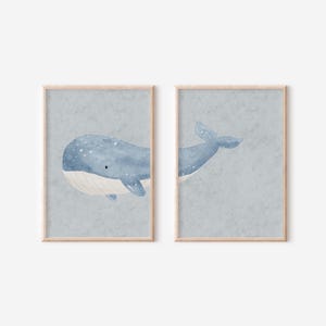 2er Posterset A4 & A3 | Wal | Kinderposter Poster Kinderzimmer Tierposter Babyzimmer