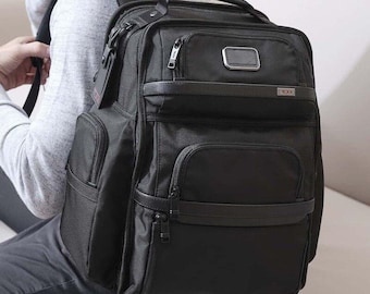 TUMI Alpha Bravo Laptop Backpack: 15" Ballistic Nylon, Travel Ready