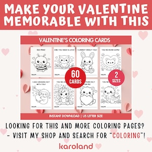 Valentines Coloring Pages, Valentine Coloring Book,Valentines Coloring Sheets, Animals Valentine Coloring Pages, Kids Valentine Activities image 9