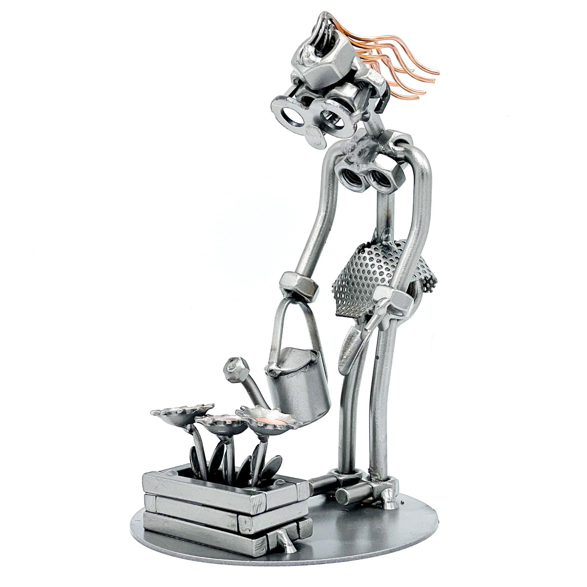 Steelman24 Chef Sculpture Nuts And Bolts Handmade Ornaments