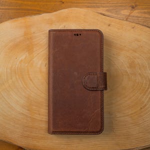 Étui pour Samsung Galaxy S23 en cuir véritable, design élégant et protecteur