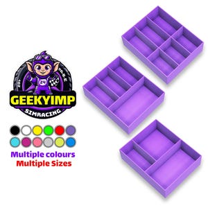 Drawer Organiser Insert for Ikea Alex Drawers and any drawers - Multiple sizes and colours and Made to measure