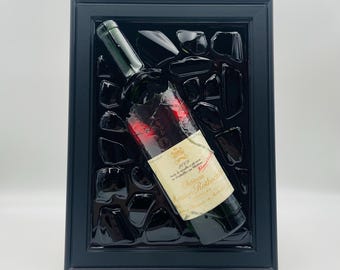 Mouton Rothschild 2009 Arte en botella rota Decoración del hogar
