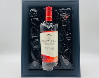 Macallan Zerbrochene Flasche Epoxy Kunst Wanddekor