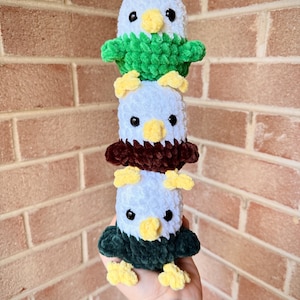 Handmade Eagle Crochet Plushie