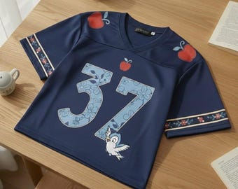 Retro Snow White Princess 37 All-over Print Crop Top Baseball, Snow White And The Seven Dwarfs Baseball Jersey, Disney Princess Crop Top