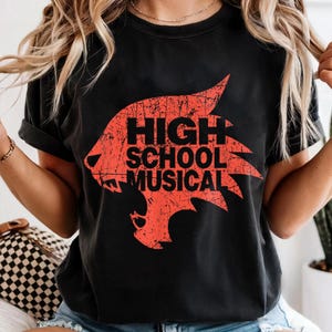 Disney Broadway High School Musical T-shirt, Disney Wildcats Logo Graphic Tee, Disney Channel Shirt, Disneyland Family Matching Trip 2025