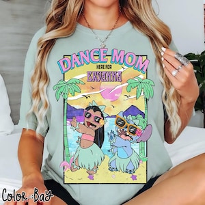 Custom Lilo And Stitch Aloha Hawaii Come Visit The Islands T-shirt, Dancing Lilo Stitch Shirt, Ohana Means Family Tee, Disney Matching Tee