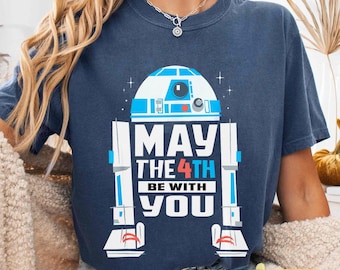 Star Wars R2-D2 T-shirt, May The 4th Be With You Shirt, Star Wars Day 2026 Tee, Hollywood Studio, Galaxy's Edge Trip, Star Wars Fan Gift