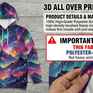 ライトニング・マックィーン フレイムス オールオーバープリント パーカー、スピード・ユー・アー・スピード95 パーカー、ピクサー・カーズ レーストラック パーカー、ラジエーター・スプリングス プルオーバー 画像 2