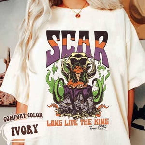ディズニー　Tシャツ　ハイエナ　シェンジ　エド　バンザイ　白 Shenzi banzai ed - Etsy 日本