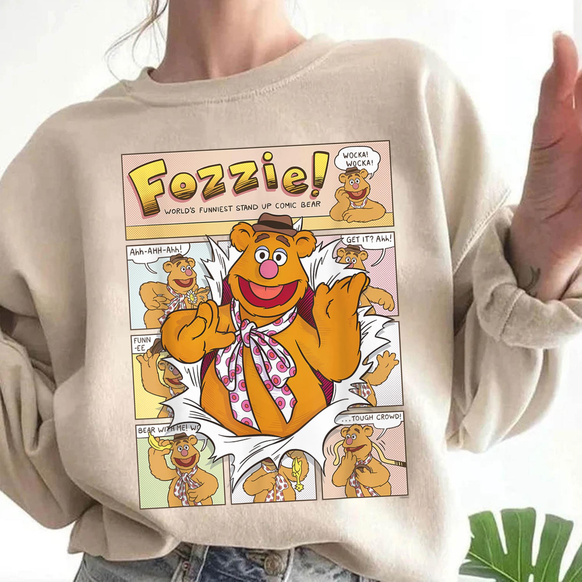 Rare Big Fozzie Bear Muppet Plush Toy By Igel 1999 New Old Stock In Box - Foto 11