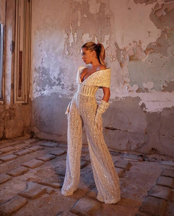 Rose gold jumpsuit México