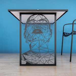 Wall mounted table, folden wall table, Foldable kitchen table, Murphy desk, Foldable table wall mounted,new year gift table, face decor