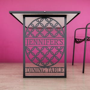 Wall mounted table, folden wall table, Foldable kitchen table, Murphy desk, Foldable table wall mounted table, custom dining table