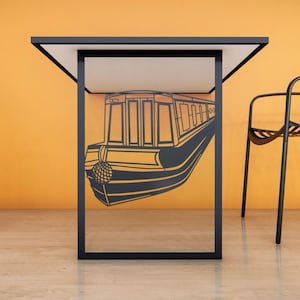 Wall mounted table, folden wall table, Foldable kitchen table, Murphy desk, Foldable table wall mounted table, ship decor table