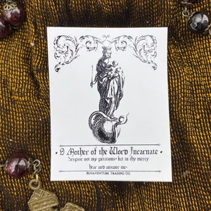 Catholic Our Lady Vinyl Stickers