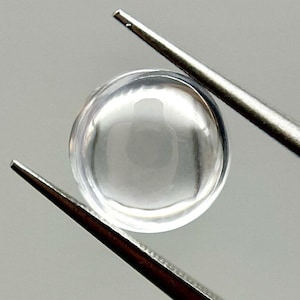 50 AAAAA kubiska zirkonia-cabochoner, runda platt baksida, 3-12 mm
