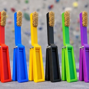 Cepillo de escalada, Cepillo plegable compacto, Foldable pocket brush