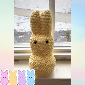 Peep Bunny Amigurumi Plush